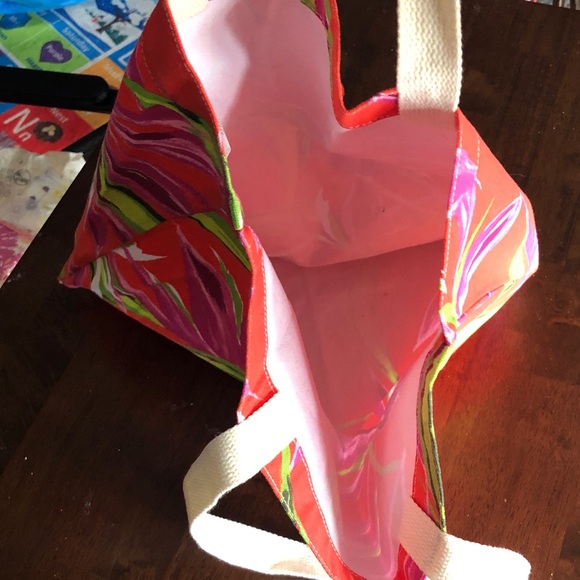 🛍️ Tropical Canvas Tote Bag - Multicolor - Picture 4 of 4